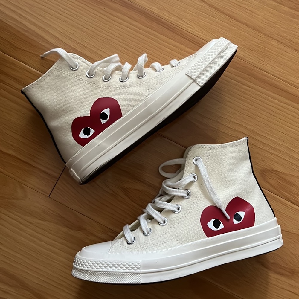 Comme des Garcons Converse White